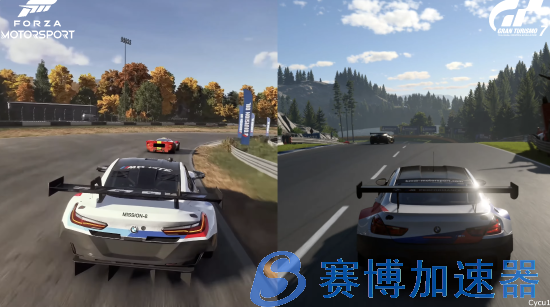 《极限竞速》新作vs《GT7》画面对比 高手间的对决