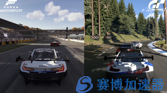 《极限竞速》新作vs《GT7》画面对比 高手间的对决