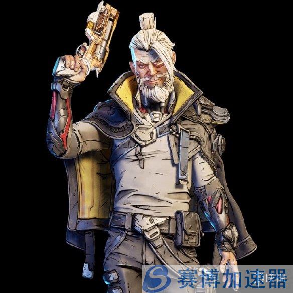 《无主之地4》赞恩角色展示图